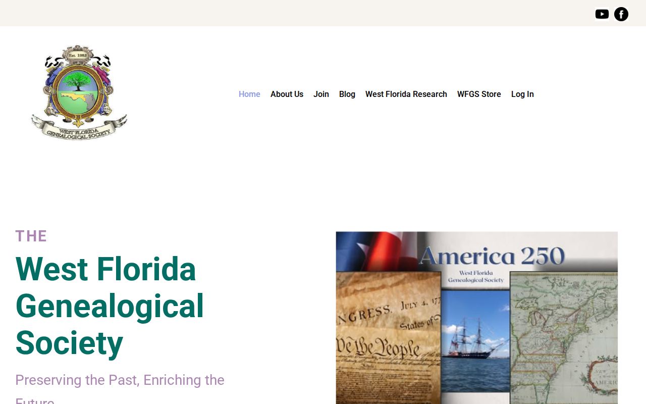 West Florida Genealogical Society resources for Pensacola research